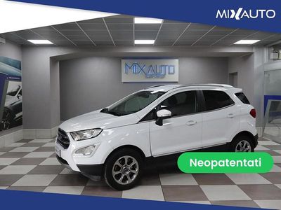Usata Ford Ecosport Titanium 204 CV (150 kW) 2019 Bianco SUV