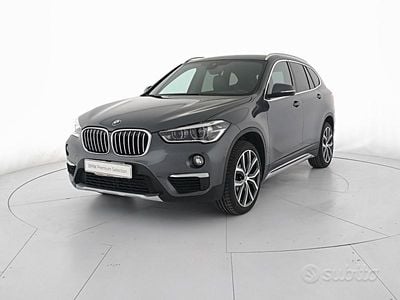 Usata BMW X1 xLine 150 CV (110 kW) 2018 Mineral grey SUV