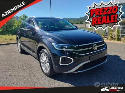 Usata VW T-Roc Style 115 CV (84 kW) 2025 Nero SUV