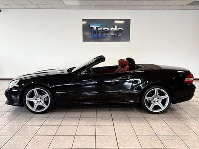 Usata Mercedes SL350 316 CV (232 kW) 2009 Nero Cabrio