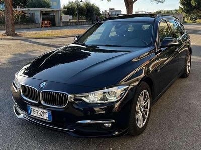 Käytetty BMW 320 Luxury Line 190 HP (139 kW) 2015 Musta Farmari