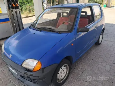 Usata Fiat Seicento 39 CV (28 kW) 1998 Bluazzurro Utilitaria