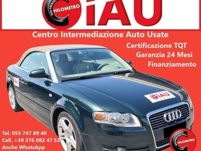 usata Audi A4 Cabriolet 2.0 TDI 140cv