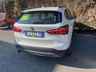Usata BMW X1 Advantage 150 CV (110 kW) 2017 Bianco SUV
