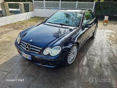 Usata Mercedes CLK220 150 CV (110 kW) 2007 Blu Coupé