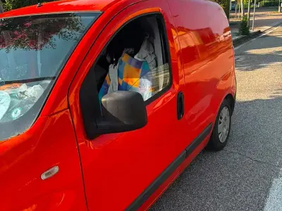 Usata Fiat Fiorino 95 CV (69 kW) 2015 Arancione Monovolume