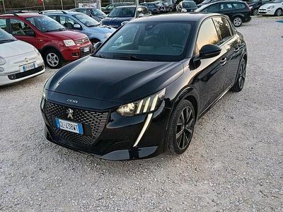 Usata Peugeot 208 GT 130 CV (95 kW) 2022 Nero Utilitaria