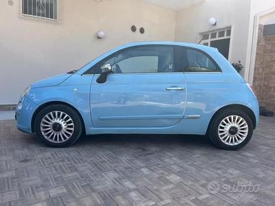 Usata Fiat 500 85 CV (62 kW) 2010 Blu Berlina