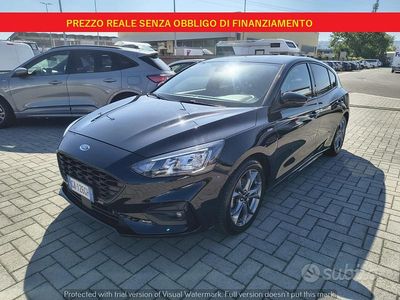 Usata Ford Focus ST-Line 125 CV (91 kW) 2020 Nero Berlina