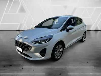 Usata Ford Fiesta Titanium 125 CV (91 kW) 2022 Bianco Utilitaria