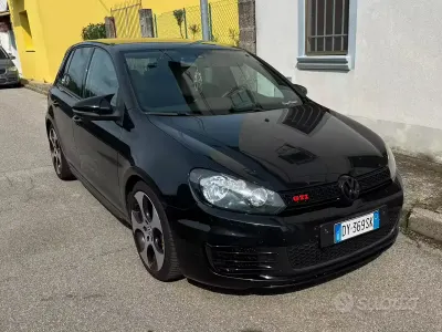 Usado VW Golf VI GTI 210 CV (154 kW) 2009 Negro Utilitario