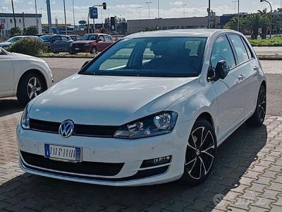 Usata VW Golf VII 110 CV (80 kW) 2017 Bianco Berlina