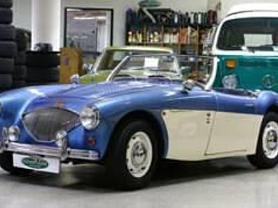 Usata Austin Healey 100 110 CV (80 kW) 1955 Blu Cabrio