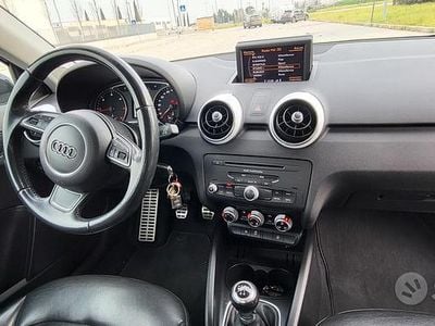 Usata Audi A1 S-Line 90 CV (66 kW) 2014 Bianco Utilitaria