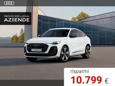 Nuova Audi Q5 Sportback S-Line 204 CV (150 kW) 2025 Bianco ghiacciaio metallizzato SUV