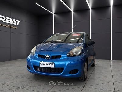 Usata Toyota Aygo Connect Style 68 CV (50 kW) 2011 Blu/azzurro Utilitaria