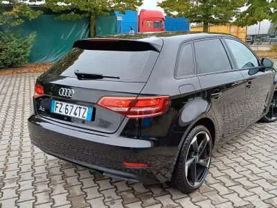 Usata Audi A3 131 CV (96 kW) 2019 Nero Berlina