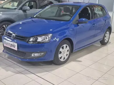 Käytetty VW Polo Trendline 60 HP (44 kW) 2010 Sininen Viistoperä