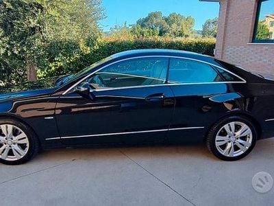 Usata Mercedes E250 Avantgarde 204 CV (150 kW) 2010 Nero Coupé