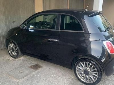 Usata Fiat 500 75 CV (55 kW) 2009 Nero Cabrio