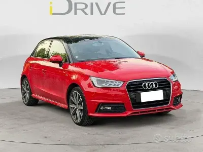 Begagnad Audi A1 Sportback Admired 90 HK (66 kW) 2018 Röd Halvkombi