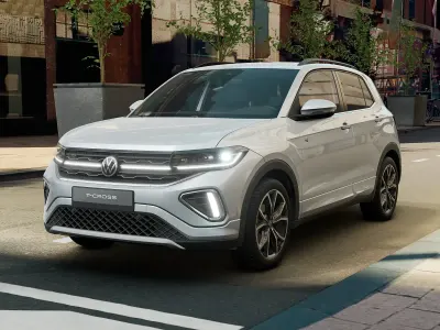 Nuova VW T-Cross R-line Plus 116 CV (85 kW) 2026 Reflex silver metallizzato SUV