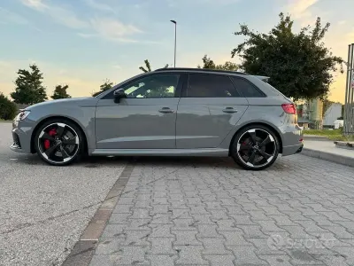 Usata Audi RS3 Sportback 400 CV (294 kW) 2019 Grigio Utilitaria