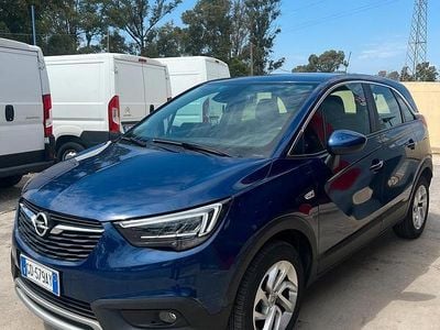 Usata Opel Crossland X 110 CV (80 kW) 2020 Blu SUV