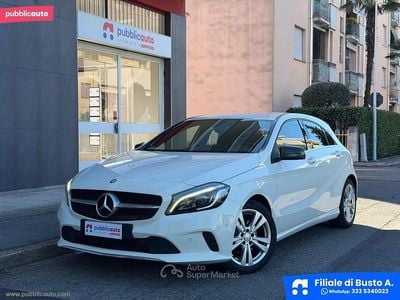 Usata Mercedes A200 136 CV (100 kW) 2017 Bianco Berlina