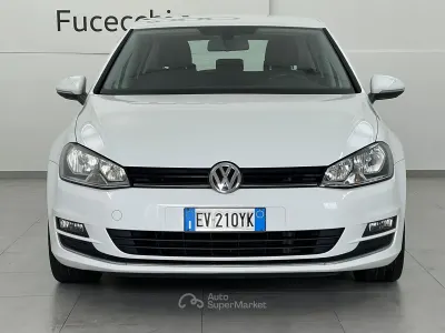 Usado VW Golf VII Highline 105 CV (77 kW) 2014 Blanco Berlina