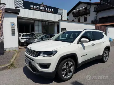 Usata Jeep Compass Limited 140 CV (102 kW) 2019 Bianco SUV