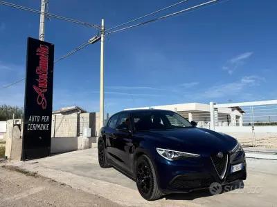 Usata Alfa Romeo Stelvio Business 160 CV (117 kW) 2019 Blu SUV