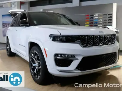 Nuova Jeep Grand Cherokee Summit 272 CV (200 kW) 2025 Bright white con tetto nero SUV
