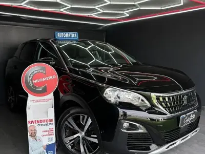 Usata Peugeot 3008 Allure 120 CV (88 kW) 2017 Nero SUV