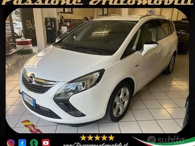 Usata Opel Zafira Tourer Cosmo 110 CV (80 kW) 2013 Bianco Monovolume