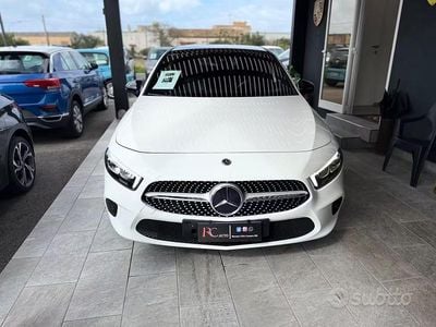 Usata Mercedes A180 Premium 115 CV (84 kW) 2020 Bianco Berlina