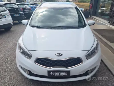 Usata Kia Ceed Sportswagon 110 CV (80 kW) 2015 Bianco Station wagon