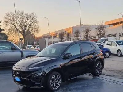 Usata Hyundai Kona N Line 136 CV (100 kW) 2021 Nero SUV