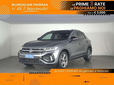 Usata VW T-Roc R-line 150 CV (110 kW) 2022 Indium grey metallizzato SUV