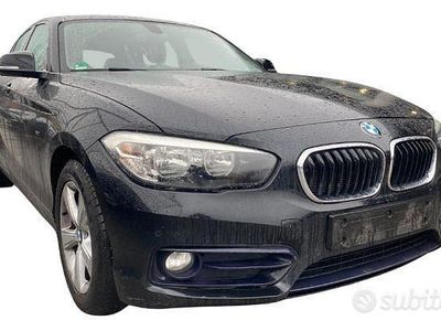 Usata BMW 116 Sport Line 109 CV (80 kW) 2015 Nero Utilitaria