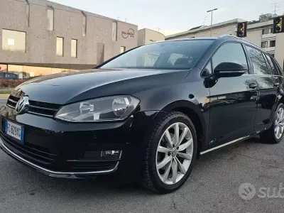 Usata VW Golf VII Executive 110 CV (80 kW) 2016 Bluazzurro Station wagon
