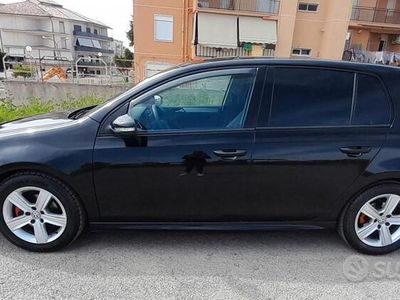 Usata VW Golf VI 105 CV (77 kW) 2011 Nero Utilitaria