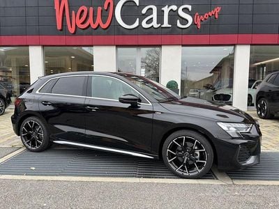 Nuova Audi A3 S-Line 150 CV (110 kW) 2025 Nero Berlina