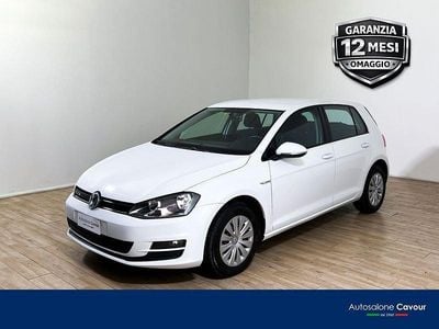 Usata VW Golf VII Trendline 110 CV (80 kW) 2015 Bianco Utilitaria