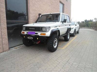 Gebraucht Toyota Land Cruiser 125 PS (91 kW) 1996 Weiß SUV