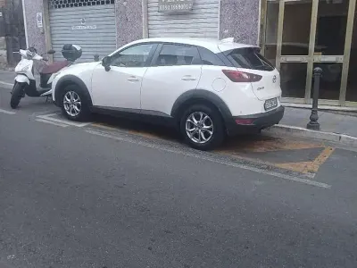 Usata Mazda CX-3 105 CV (77 kW) 2016 Bianco SUV