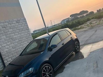 Usata VW Golf VII GTD 184 CV (135 kW) 2013 Blu Berlina