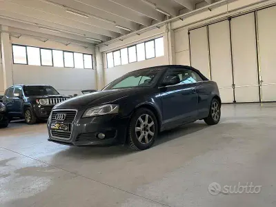 Usata Audi A3 Cabriolet Attraction 105 CV (77 kW) 2009 Nero Cabrio