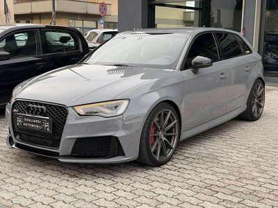 Usata Audi RS3 Ambiente 367 CV (269 kW) 2015 Grigio nardo' Berlina