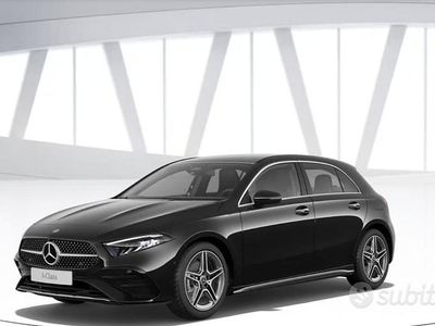 Usata Mercedes A180 AMG Line Premium 116 CV (85 kW) 2024 Nero Berlina